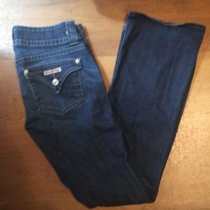 Hudson Dark Wash Flared Jeans